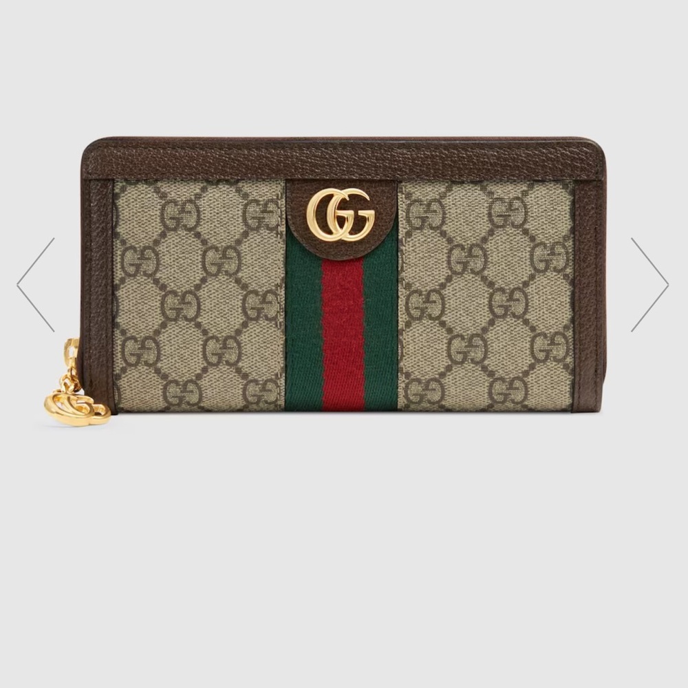 Gucci Ophidia Zip Around Wallet